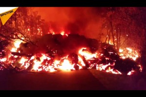 Lava fumes continue to threaten residents on Hawaii's Big Island 